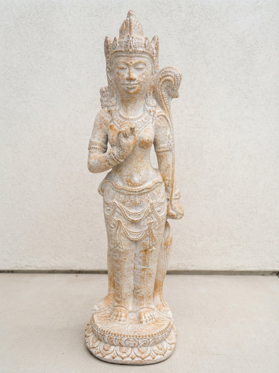 Standing Dewi Sri Balinese Goddess 25"
