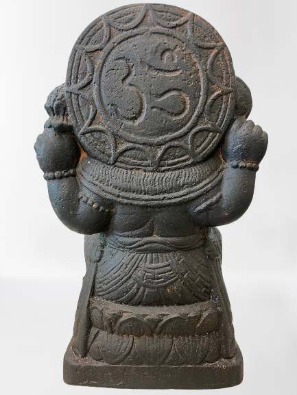 Abhaya Ganesha Garden Statue 20"