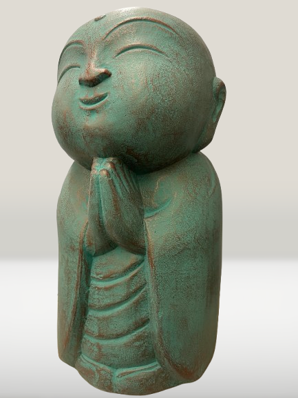 Zen Namaste Jizo Statue 20"