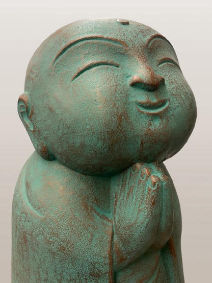 Zen Namaste Jizo Statue 20"