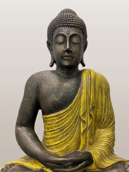 Seated Dhyana Meditation Buddha Statue 24"
