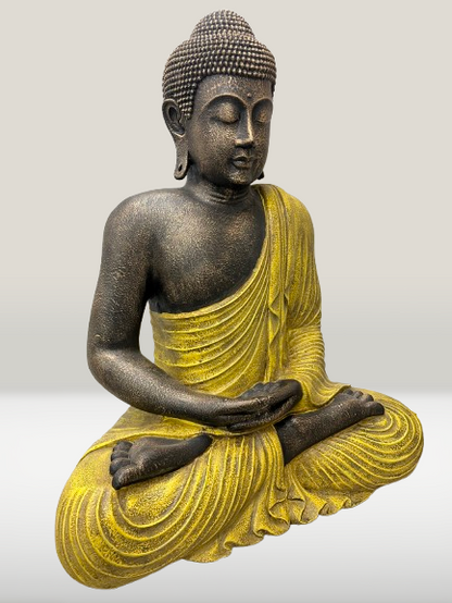 Seated Dhyana Meditation Buddha Statue 24"