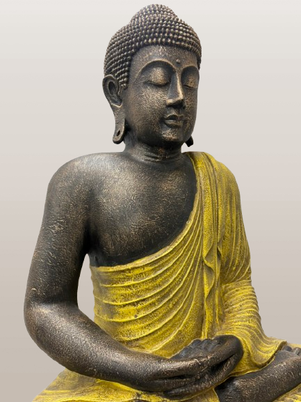 Seated Dhyana Meditation Buddha Statue 24"