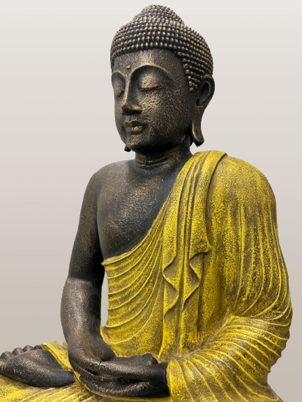 Seated Dhyana Meditation Buddha Statue 24"