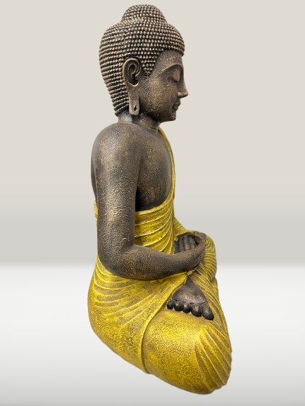 Seated Dhyana Meditation Buddha Statue 24"