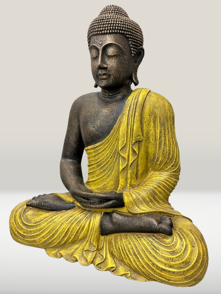 Seated Dhyana Meditation Buddha Statue 24"