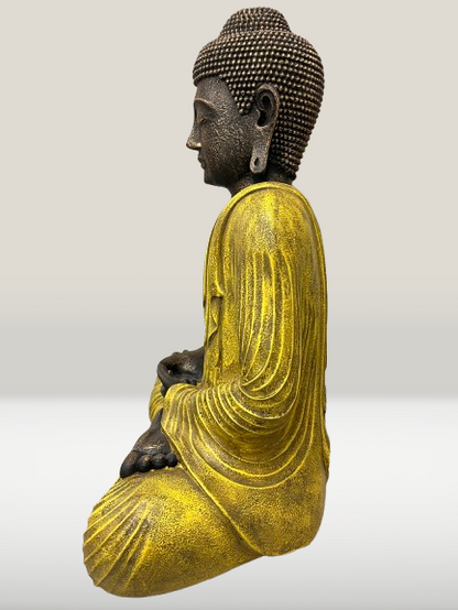 Seated Dhyana Meditation Buddha Statue 24"