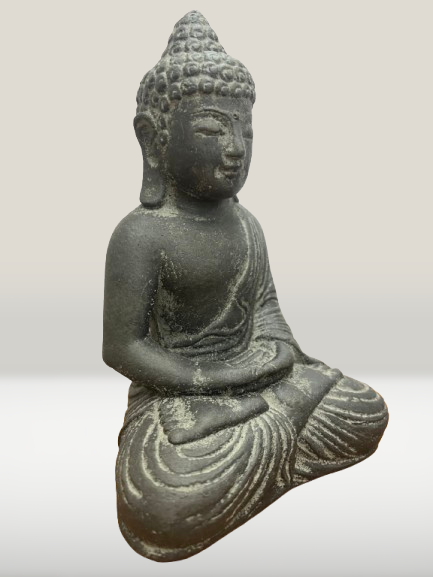 Small Seated Meditation Buddha Statue 6"