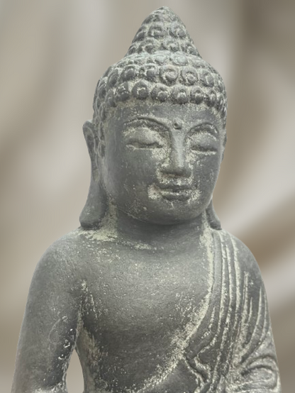 Small Seated Meditation Buddha Statue 6"