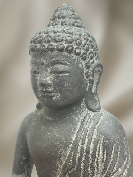 Small Seated Meditation Buddha Statue 6"