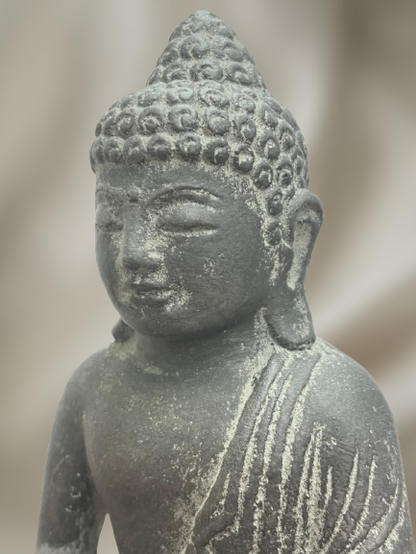 Small Seated Meditation Buddha Statue 6"