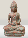 Meditating Buddha Statue with Offering Bowl 13"