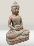 Meditating Buddha Statue with Offering Bowl 13"