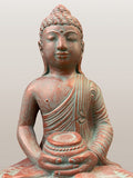 Meditating Buddha Statue with Offering Bowl 13"