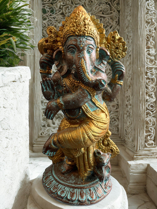 Dancing Ganesh Statue 20"