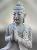 Stone Namaste Buddha Statue 40"