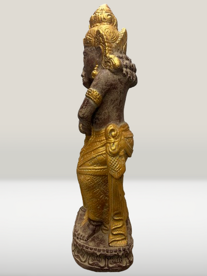 Standing Rama & Sita Hindu Statue 24" - Routes Gallery