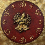 Dancing Veera Ganesh Mandala Painting