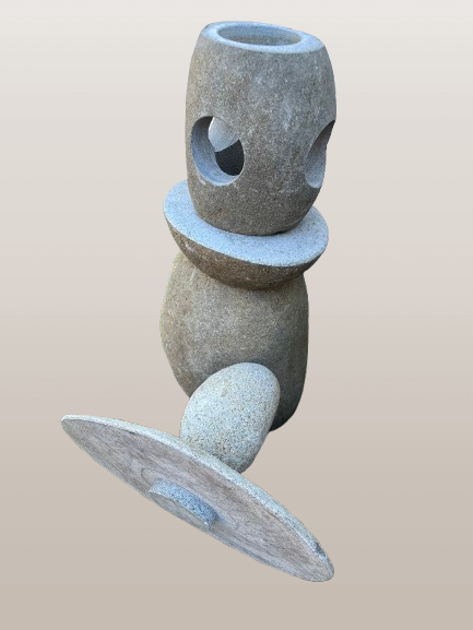 Wabi-Sabi Stone Garden Lantern 33