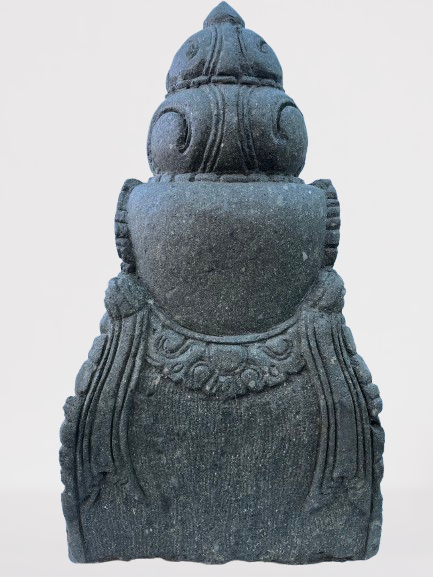 Handcarved Stone Devi Tara Bust Statue 36"