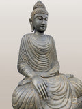 Large Stone Earth Witness Buddha Statue 61"