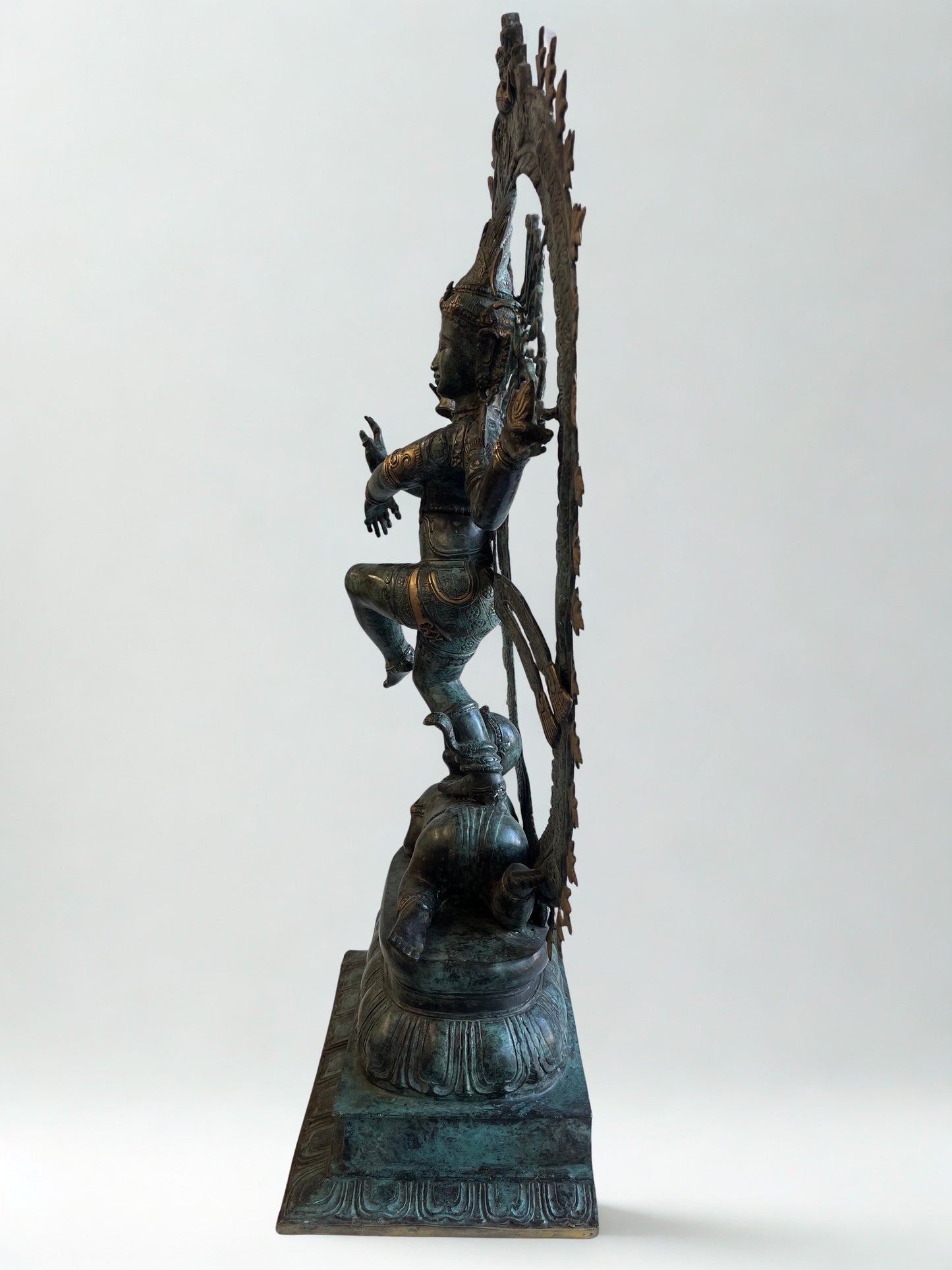 Brass Dancing Shiva Nataraja Statue 36"
