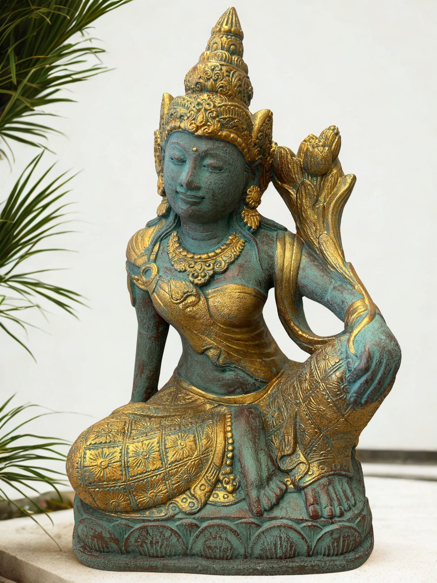 Devi Tara Compassion Goddess Statue 17"