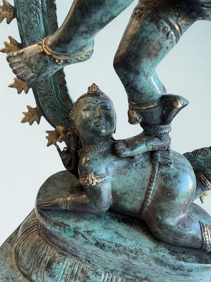 Brass Dancing Shiva Nataraja Statue 36"