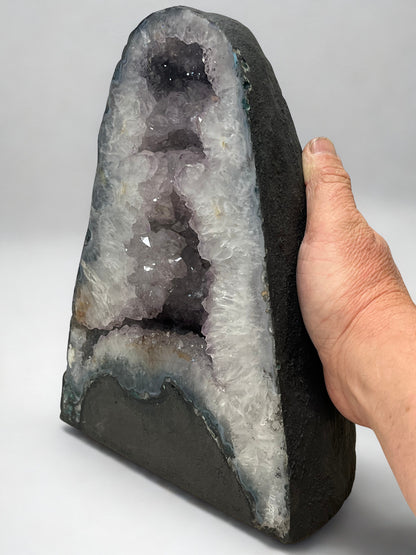 Natural Amethyst Geode Cathedral 10.5" - Routes Gallery