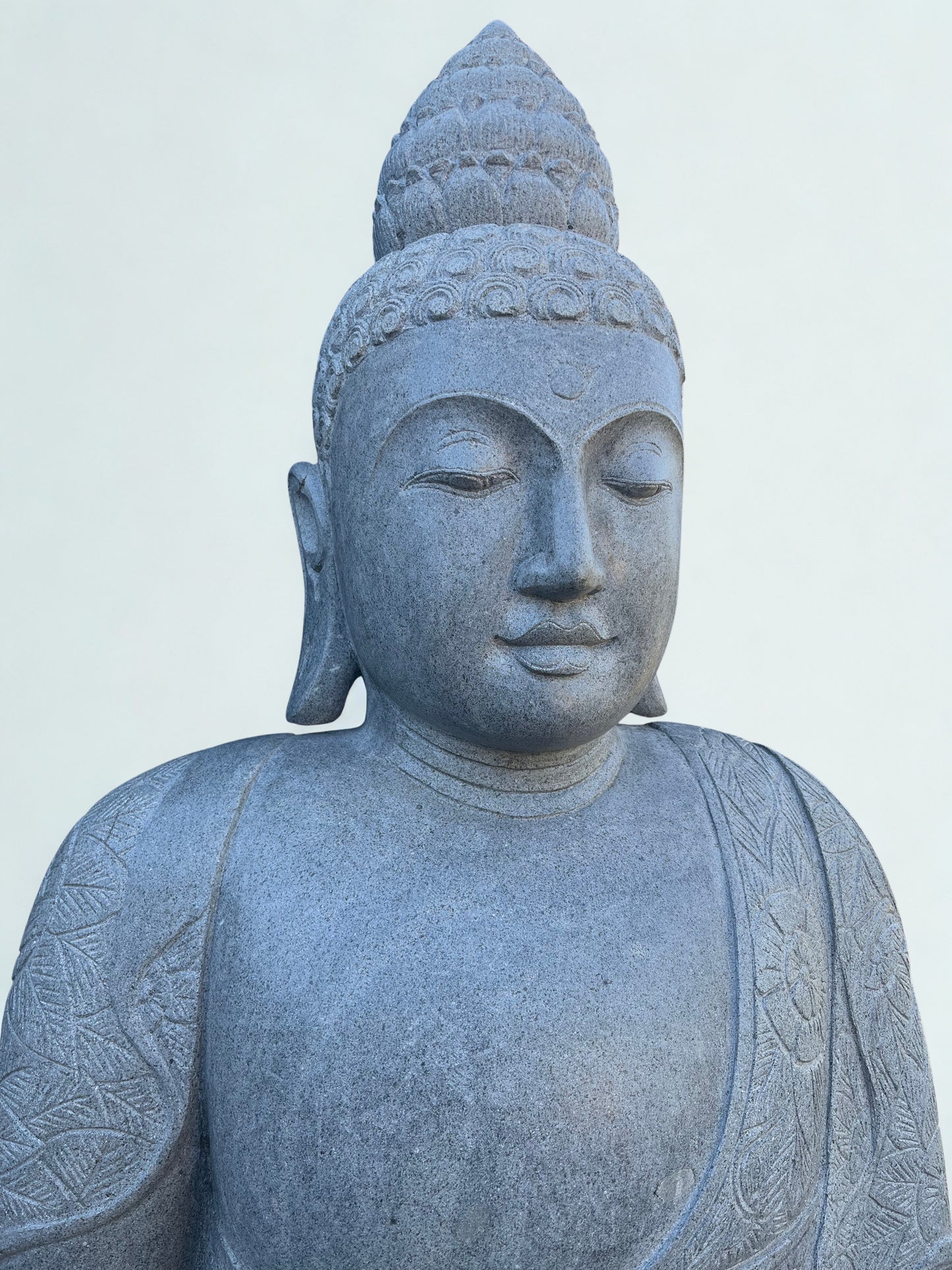 Large Handcarved Medicine Buddha Sculpture 60"