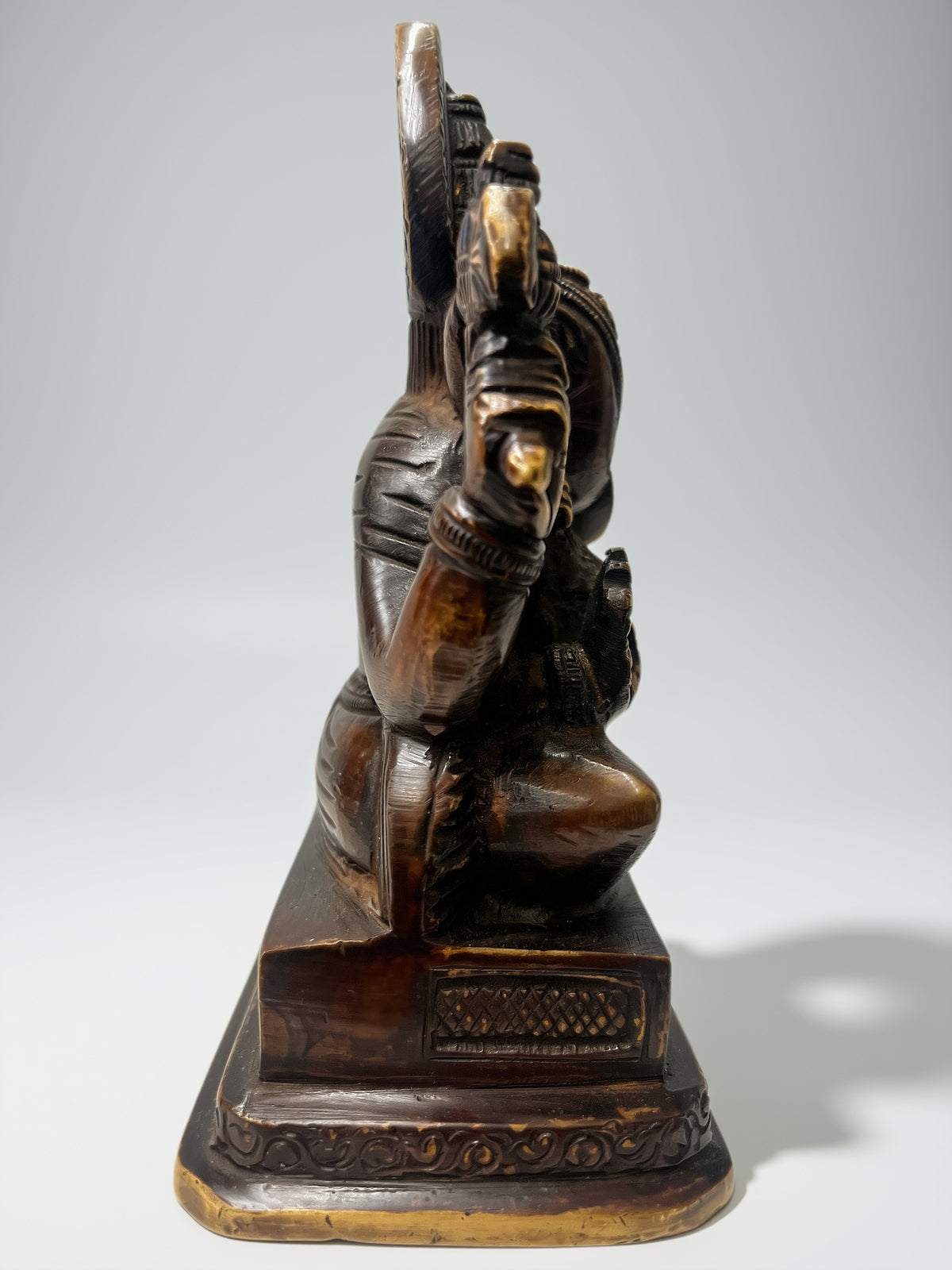 Brass South Indian Style Ganesh 5.5" - Routes Gallery