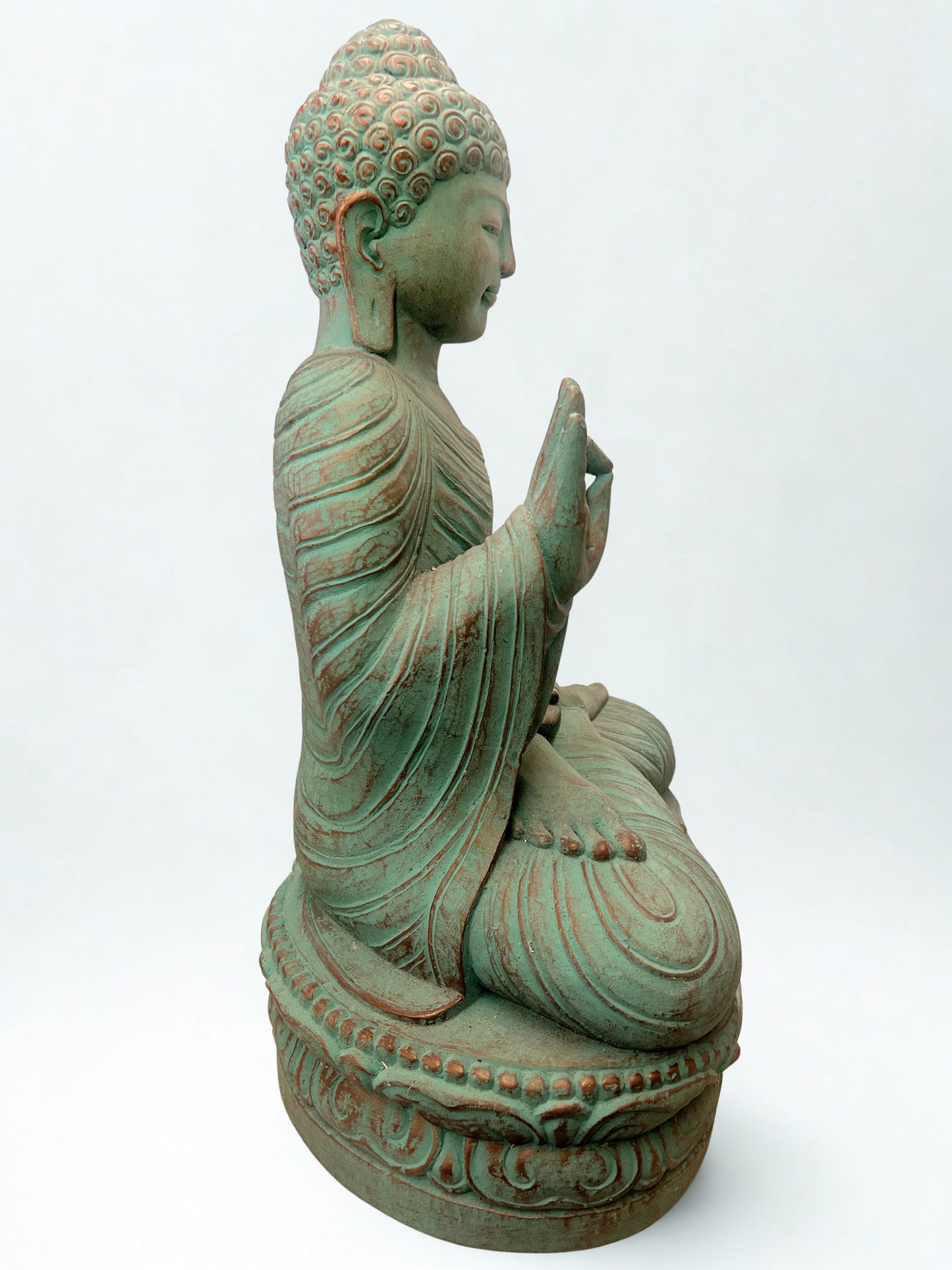 Sitting Vitarka Buddha Statue 18"