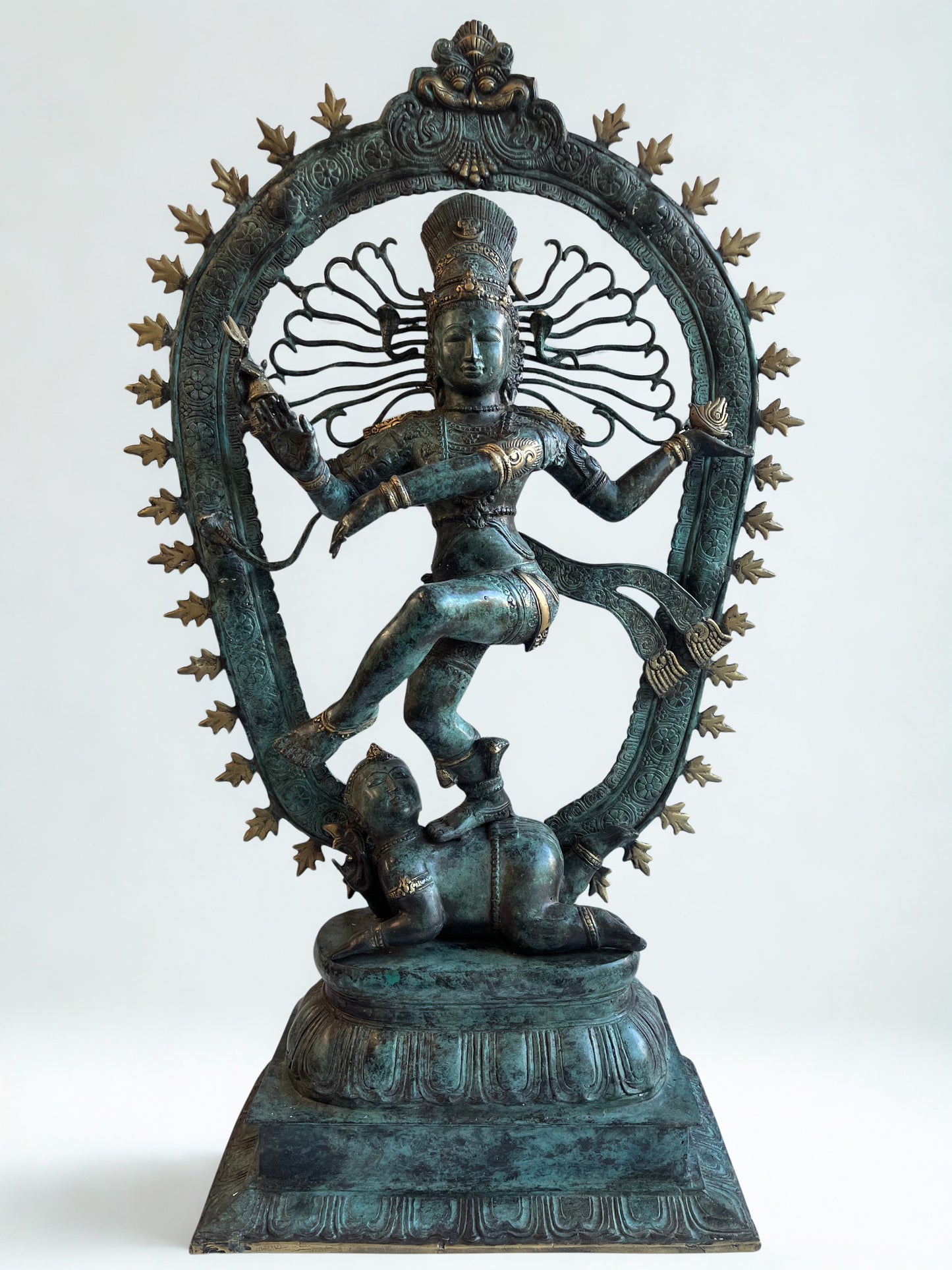 Brass Dancing Shiva Nataraja Statue 36"