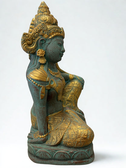 Devi Tara Compassion Goddess Statue 17"