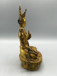 Brass White Tara Statue 8.5"