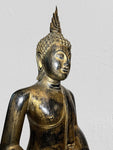 Wood Thai Meditation Buddha Statue 40"