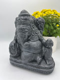 Reclining Ganesh Statue 10"
