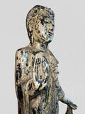Wood Standing Abhaya Buddha 48"
