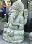 Seated Stone Ganesh Statue 41"