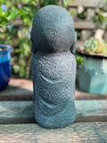 Standing Jizo Monk with Offering Flowers 11.5"