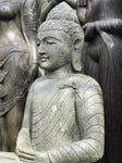 Stone Meditation Garden Buddha 38" - Routes Gallery