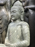 Stone Meditation Garden Buddha 38" - Routes Gallery