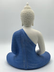 Porcelain Meditating Buddha Statue 12"