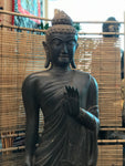 Stone Standing Abhaya Buddha Statue 60"