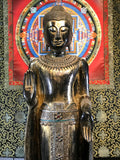 Wood Standing Laos Style Buddha 70" - Routes Gallery