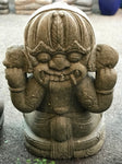 Seated Stone Ganesh Statue 41"
