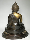 Brass Varada Mudra Buddha Statue 14" - Routes Gallery