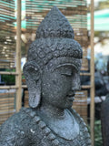 Stone Earth Witness Buddha Statue 44"