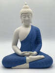 Porcelain Meditating Buddha Statue 12"