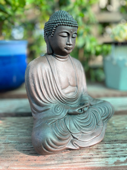 Kamakura Meditation Buddha Statue 8.75"